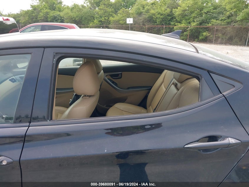 2013 Hyundai Elantra Limited VIN: KMHDH4AE7DU637909 Lot: 39680091