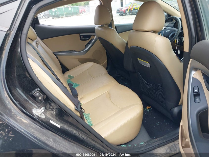 2013 Hyundai Elantra Limited VIN: KMHDH4AE7DU637909 Lot: 39680091