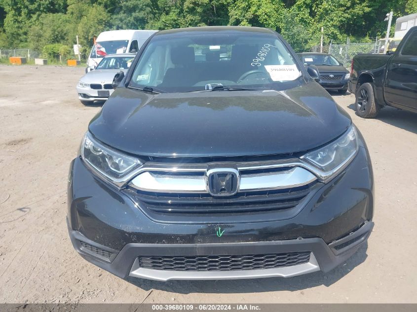 2019 Honda Cr-V Lx VIN: 2HKRW6H39KH231475 Lot: 39680109