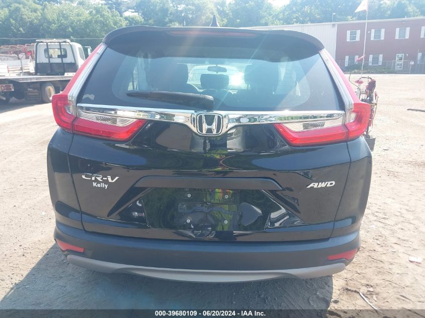 2019 Honda Cr-V Lx VIN: 2HKRW6H39KH231475 Lot: 39680109