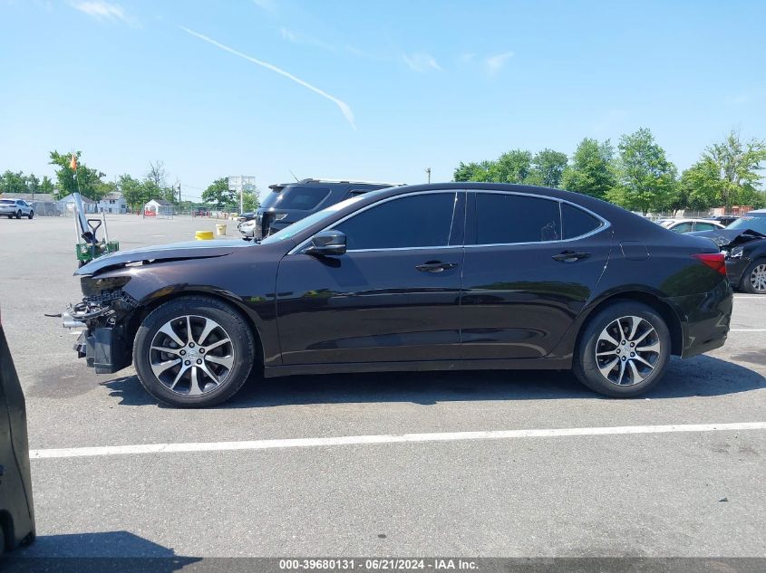 2015 Acura Tlx VIN: 19UUB1F35FA012278 Lot: 39680131