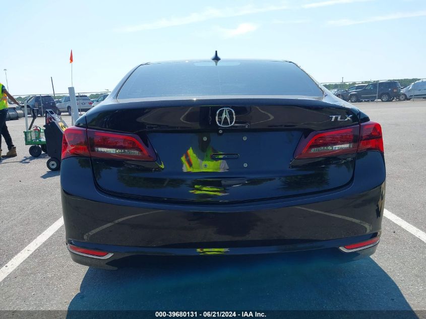 2015 Acura Tlx VIN: 19UUB1F35FA012278 Lot: 39680131