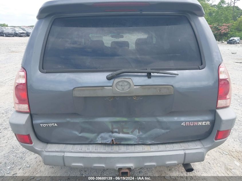 2003 Toyota 4Runner Sr5/Sport VIN: JTEZU14R630005908 Lot: 39680139