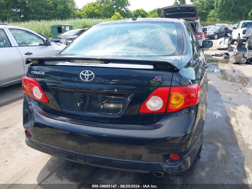 2010 Toyota Corolla S VIN: 2T1BU4EE6AC492145 Lot: 39680147