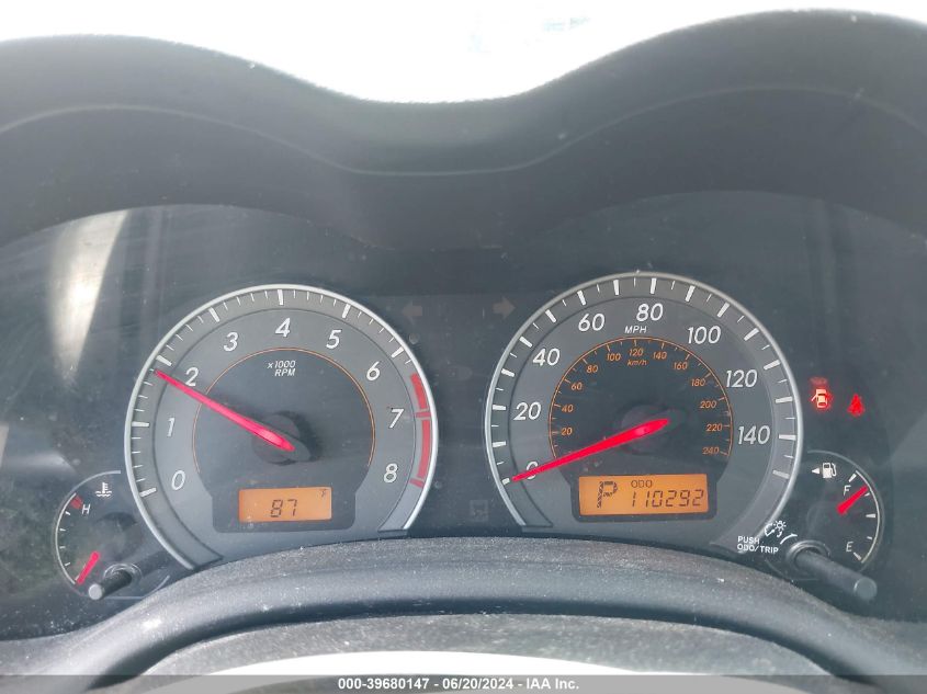 2010 Toyota Corolla S VIN: 2T1BU4EE6AC492145 Lot: 39680147