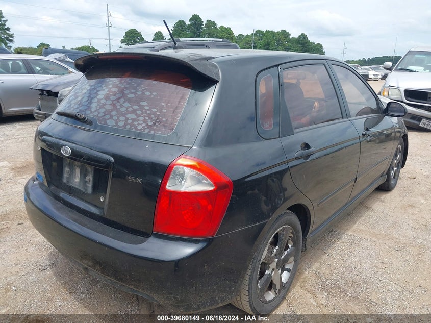 2008 Kia Spectra5 Sx VIN: KNAFE161685013137 Lot: 39680149