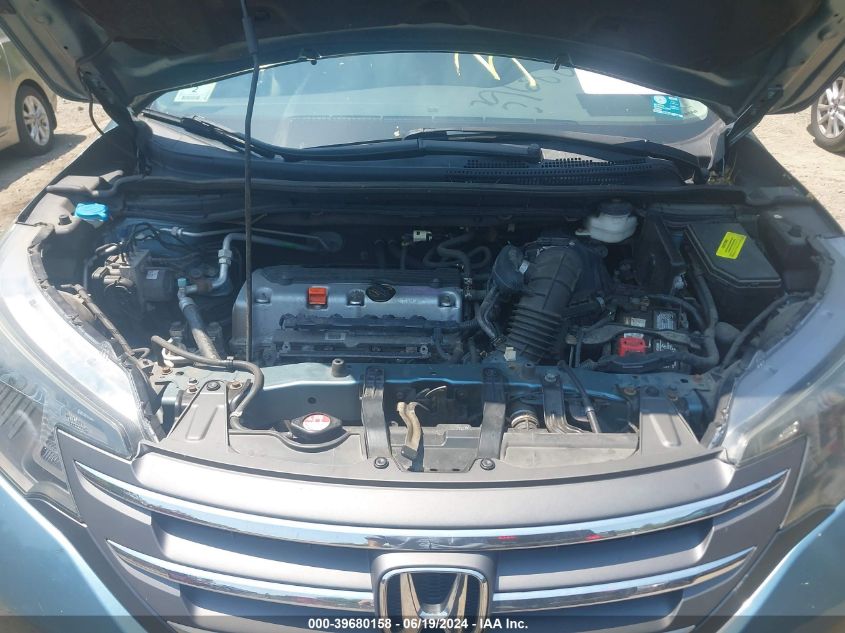 2013 Honda Cr-V Ex-L VIN: 5J6RM4H7XDL041660 Lot: 39680158