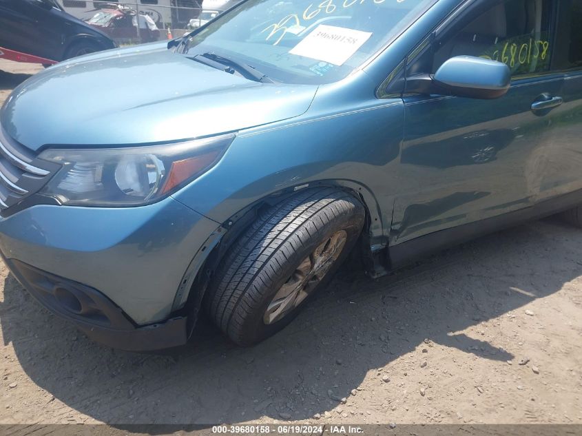 2013 Honda Cr-V Ex-L VIN: 5J6RM4H7XDL041660 Lot: 39680158