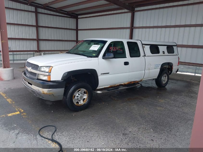 2004 Chevrolet Silverado 2500Hd Work Truck VIN: 1GCGC29U84E215903 Lot: 39680162