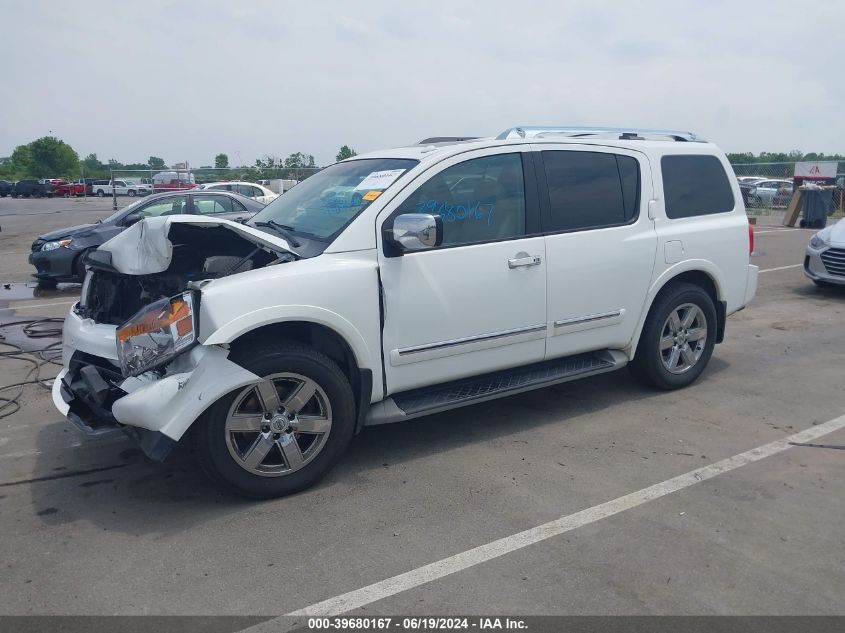 2011 Nissan Armada Platinum VIN: 5N1AA0NE9BN617372 Lot: 39680167