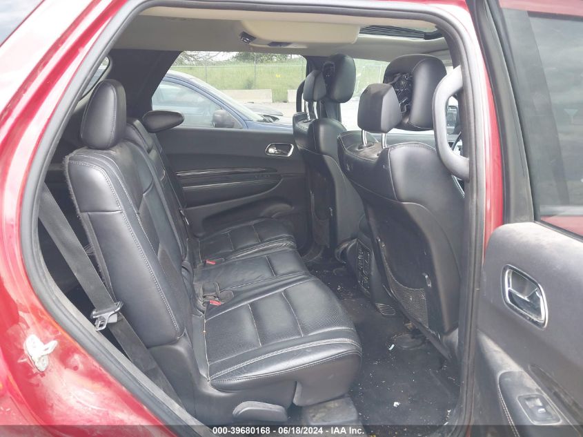 2011 Dodge Durango Citadel VIN: 1D4SE5GT4BC695062 Lot: 39680168