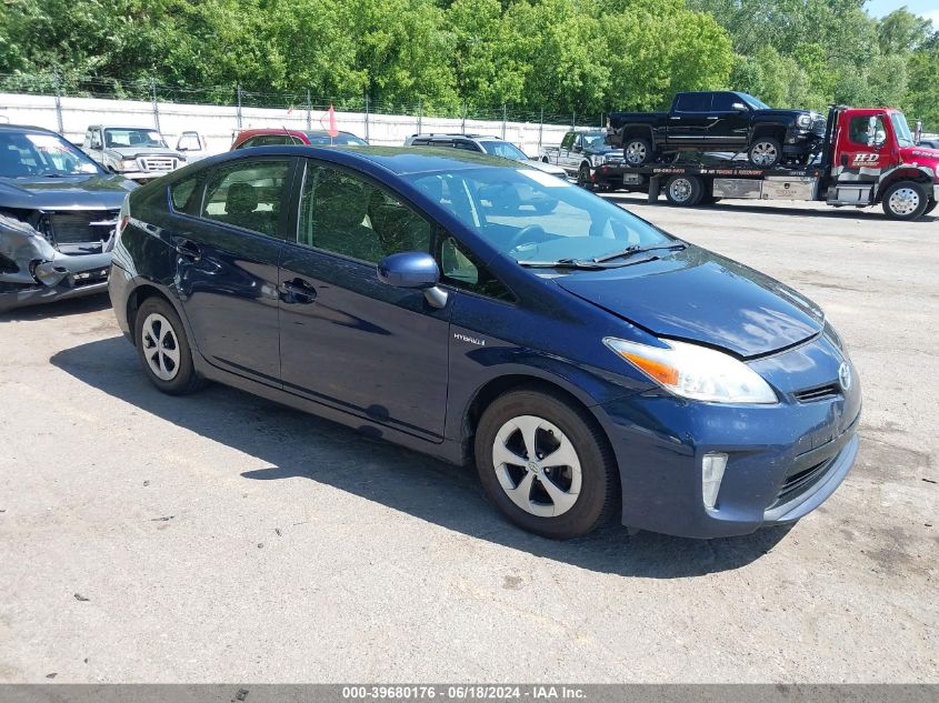 2012 Toyota Prius Two VIN: JTDKN3DU1C1573366 Lot: 39680176