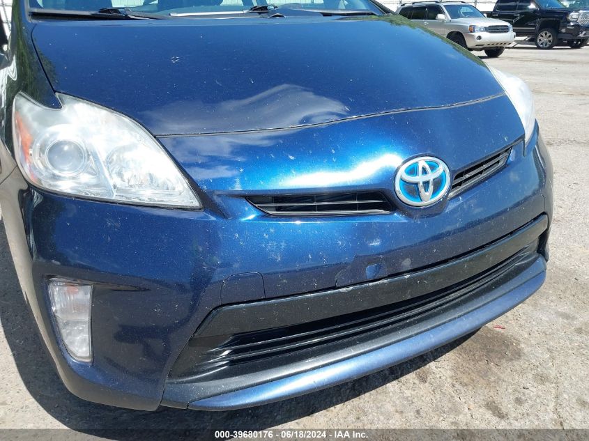 2012 Toyota Prius Two VIN: JTDKN3DU1C1573366 Lot: 39680176