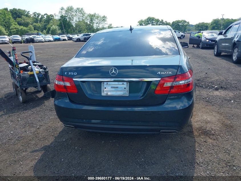 2010 Mercedes-Benz E 350 4Matic VIN: WDDHF8HB2AA261380 Lot: 39680177