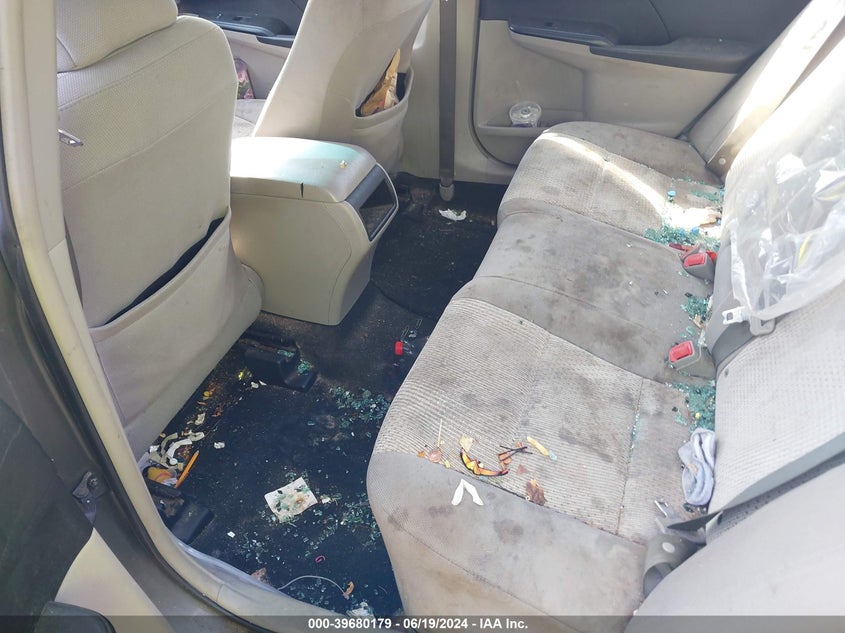 2012 Toyota Camry Se/Le/Xle VIN: 4T1BF1FK5CU575144 Lot: 39680179