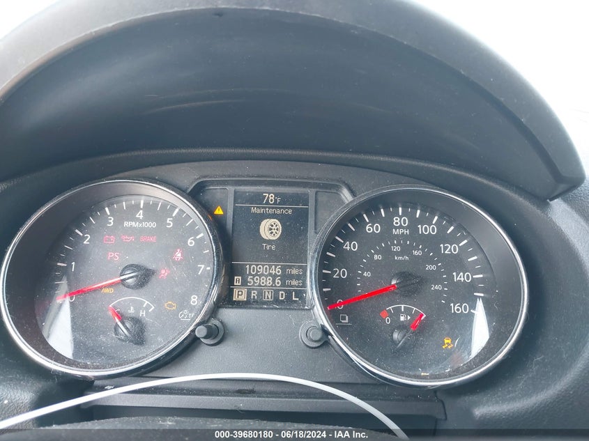 2015 Nissan Rogue Select S VIN: JN8AS5MV4FW766177 Lot: 39680180