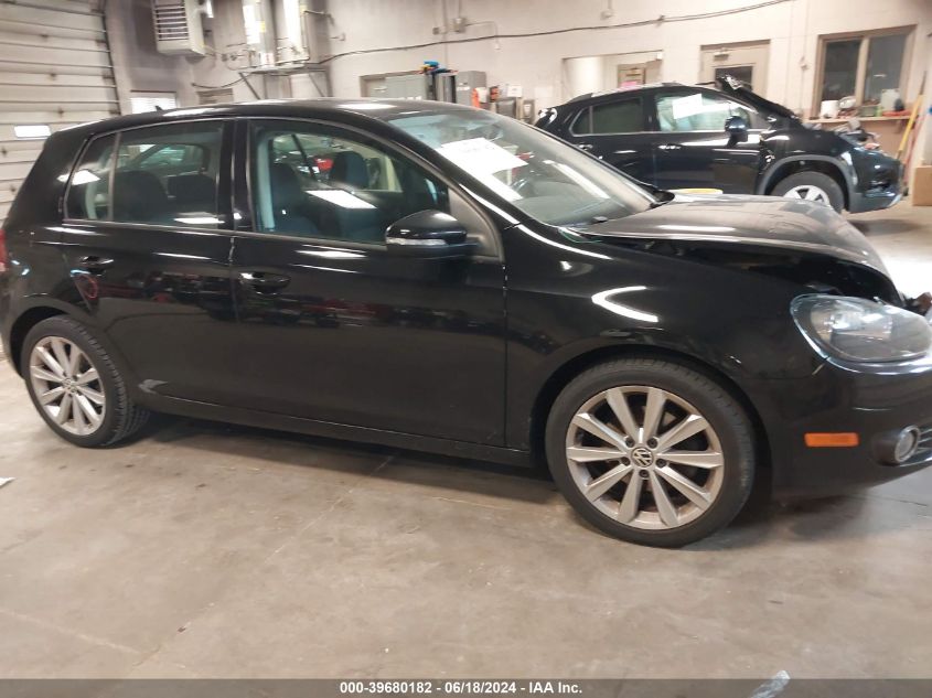 2012 Volkswagen Golf Tdi 4-Door VIN: WVWDM7AJ1CW265226 Lot: 39680182