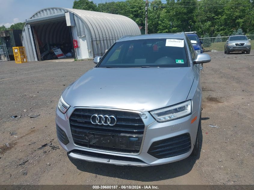 2018 Audi Q3 2.0T Premium/2.0T Sport Premium VIN: WA1JCCFS7JR007136 Lot: 39680187