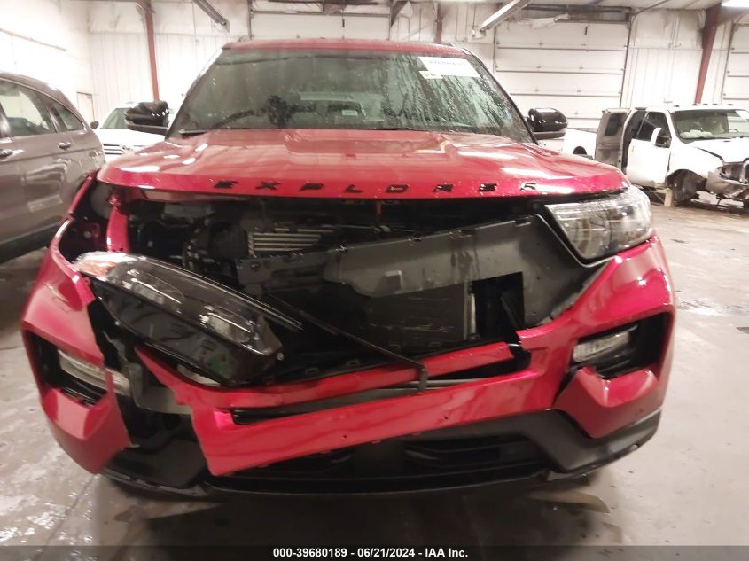 2022 Ford Explorer St VIN: 1FM5K8GC4NGC34327 Lot: 39680189