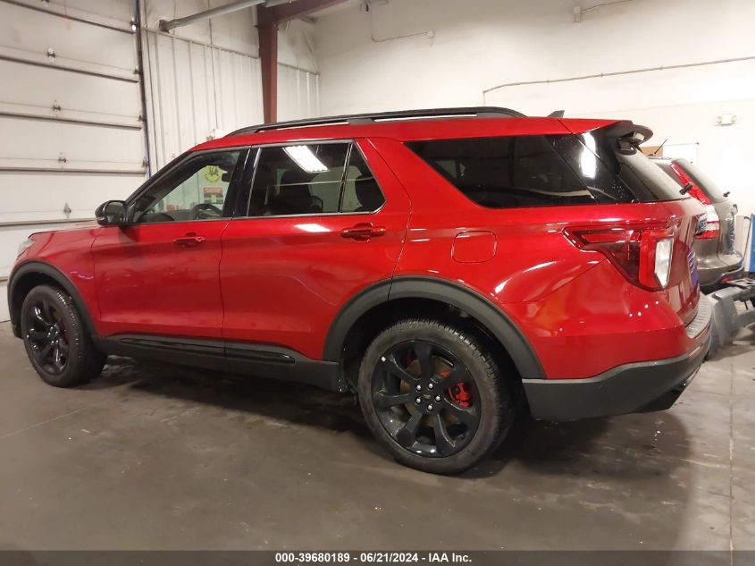 2022 Ford Explorer St VIN: 1FM5K8GC4NGC34327 Lot: 39680189