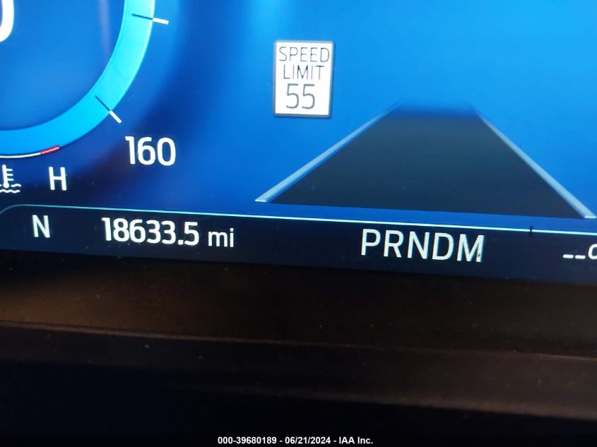 2022 Ford Explorer St VIN: 1FM5K8GC4NGC34327 Lot: 39680189