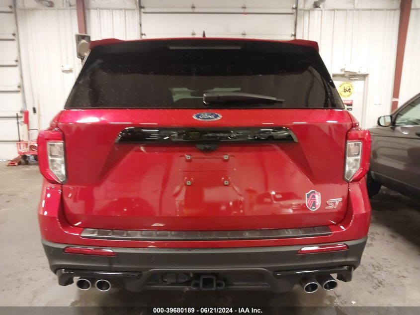 2022 Ford Explorer St VIN: 1FM5K8GC4NGC34327 Lot: 39680189