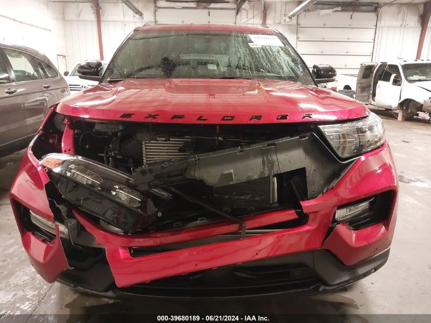 2022 Ford Explorer St VIN: 1FM5K8GC4NGC34327 Lot: 39680189