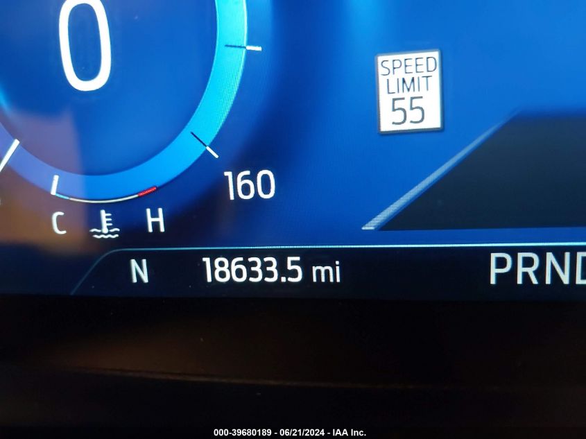 2022 Ford Explorer St VIN: 1FM5K8GC4NGC34327 Lot: 39680189