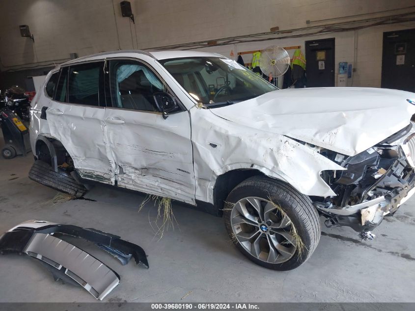 2016 BMW X3 xDrive28I VIN: 5UXWX9C52G0D77944 Lot: 39680190