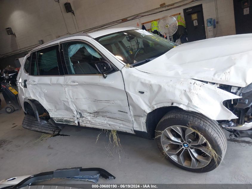 2016 BMW X3 xDrive28I VIN: 5UXWX9C52G0D77944 Lot: 39680190