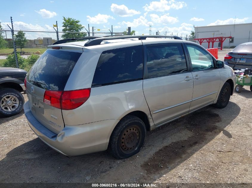 2005 Toyota Sienna Le VIN: 5TDZA23C95S382393 Lot: 39680216