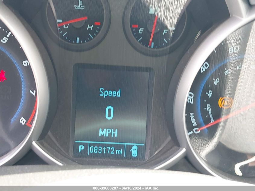 2012 Chevrolet Cruze Eco VIN: 1G1PJ5SC7C7354117 Lot: 39680287