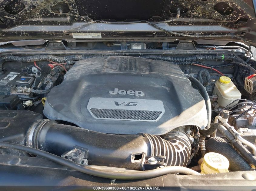 2014 Jeep Wrangler Unlimited Sport VIN: 1C4BJWDG8EL180379 Lot: 39680300