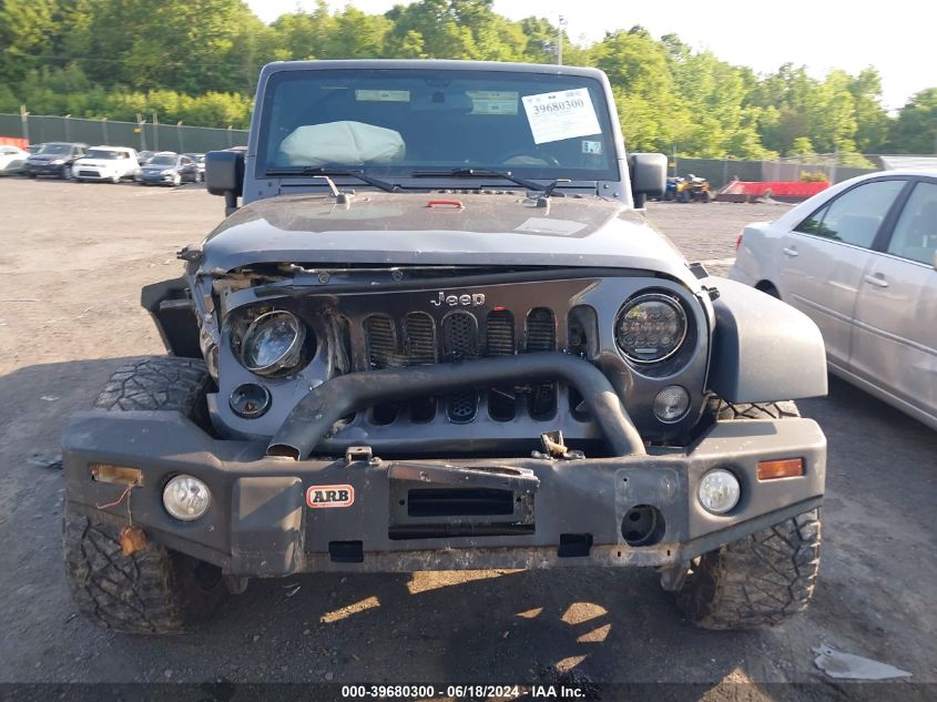 2014 Jeep Wrangler Unlimited Sport VIN: 1C4BJWDG8EL180379 Lot: 39680300
