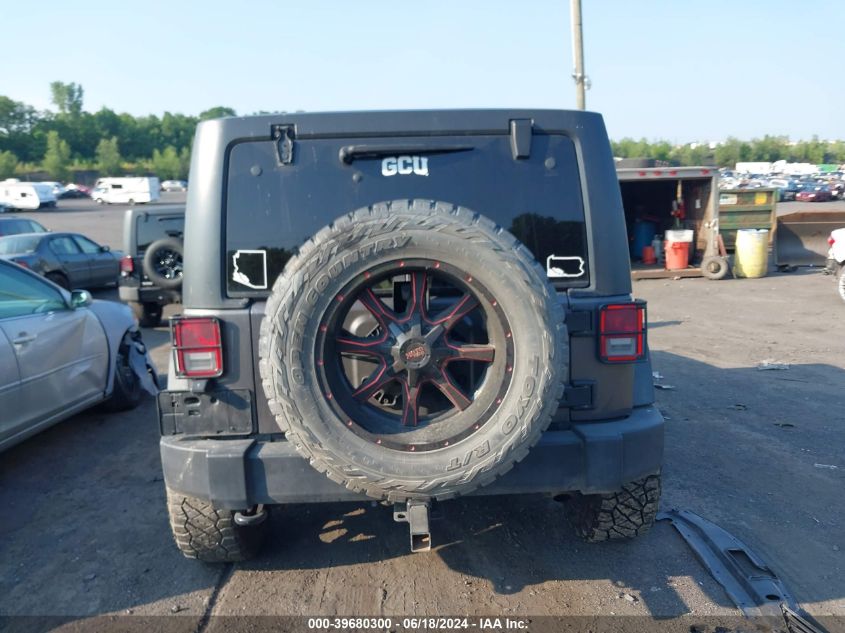 2014 Jeep Wrangler Unlimited Sport VIN: 1C4BJWDG8EL180379 Lot: 39680300