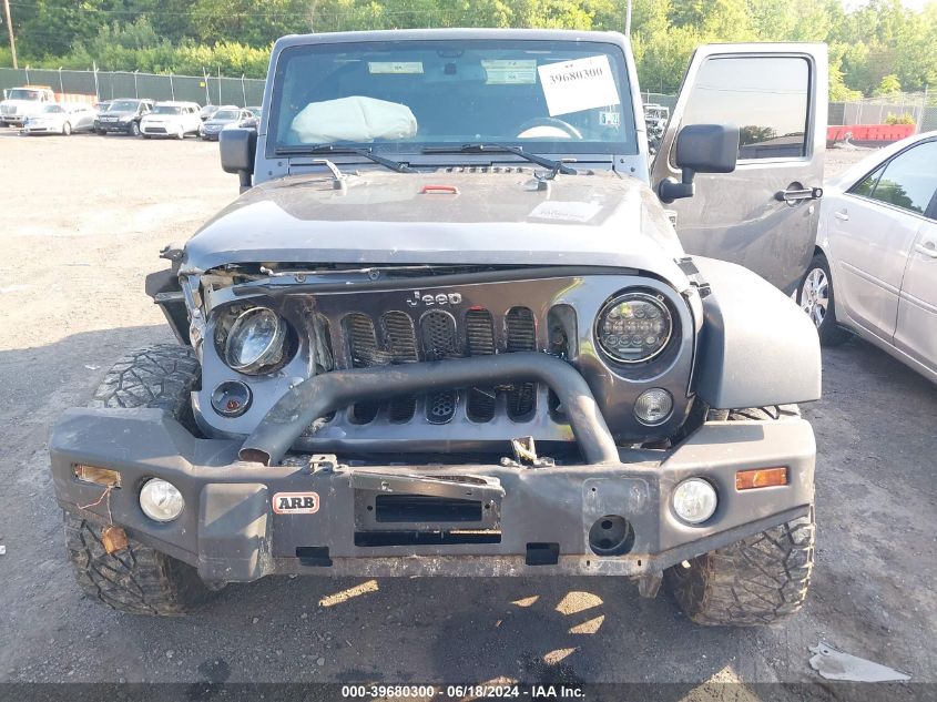 2014 Jeep Wrangler Unlimited Sport VIN: 1C4BJWDG8EL180379 Lot: 39680300