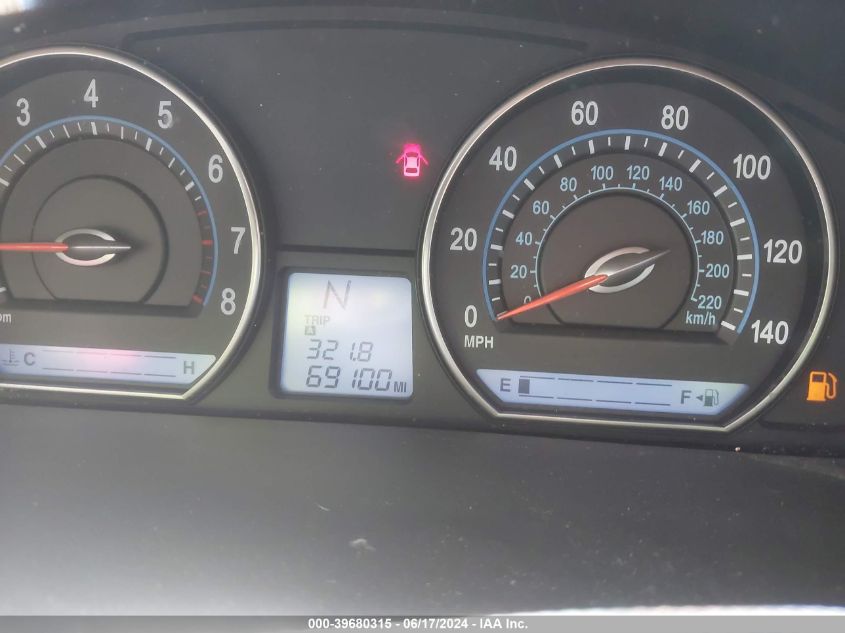 2008 Kia Optima Lx VIN: KNAGE123585257812 Lot: 39680315