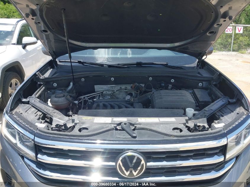 2022 Volkswagen Atlas 3.6L V6 Se W/Technology VIN: 1V2KR2CA0NC547417 Lot: 39680334