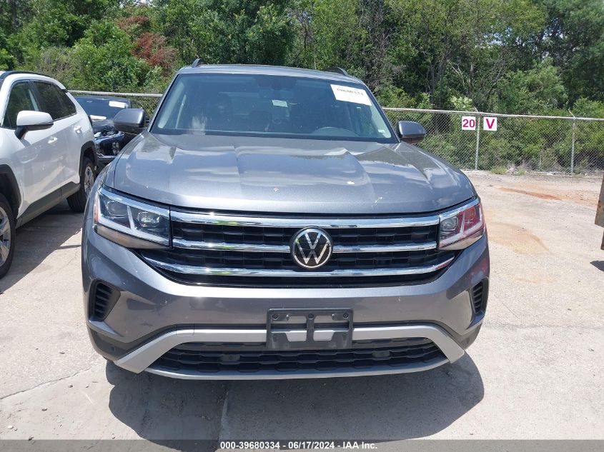 2022 Volkswagen Atlas 3.6L V6 Se W/Technology VIN: 1V2KR2CA0NC547417 Lot: 39680334