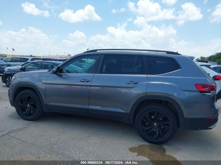 2022 Volkswagen Atlas 3.6L V6 Se W/Technology VIN: 1V2KR2CA0NC547417 Lot: 39680334