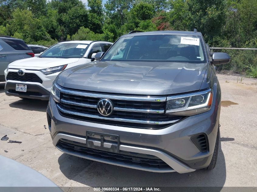 2022 Volkswagen Atlas 3.6L V6 Se W/Technology VIN: 1V2KR2CA0NC547417 Lot: 39680334