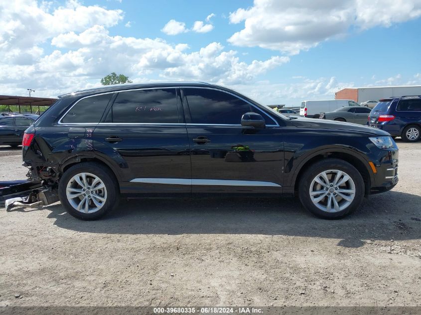 2017 Audi Q7 2.0T Premium VIN: WA1LHAF70HD048810 Lot: 39680335