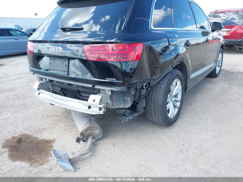 2017 Audi Q7 2.0T Premium VIN: WA1LHAF70HD048810 Lot: 39680335