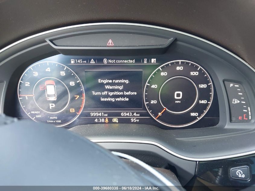 2017 Audi Q7 2.0T Premium VIN: WA1LHAF70HD048810 Lot: 39680335