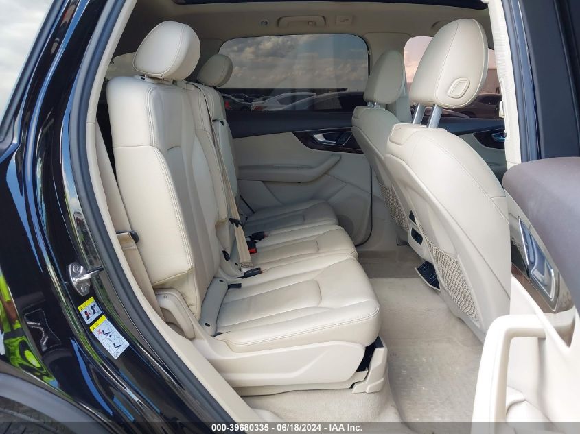 2017 Audi Q7 2.0T Premium VIN: WA1LHAF70HD048810 Lot: 39680335