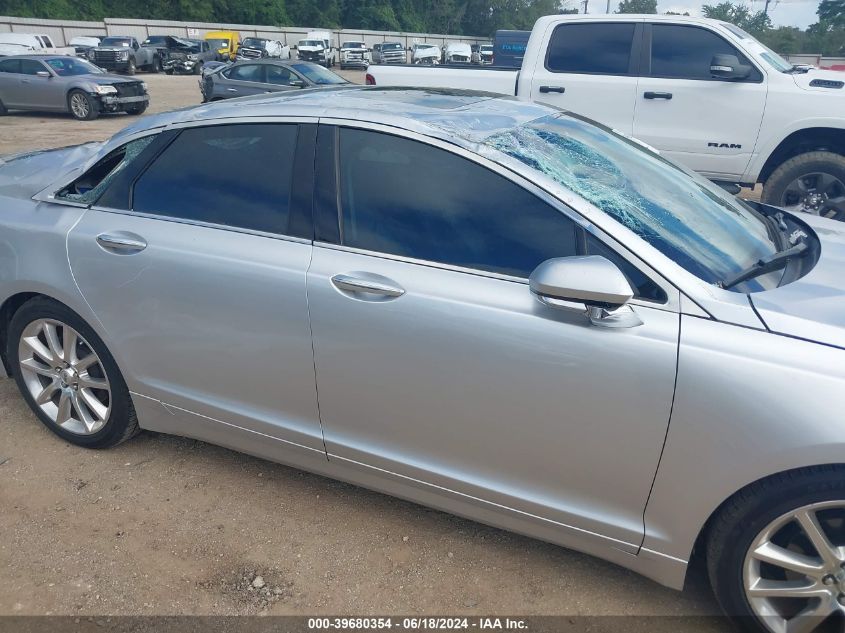 2014 Lincoln Mkz VIN: 3LN6L2G90ER806795 Lot: 39680354