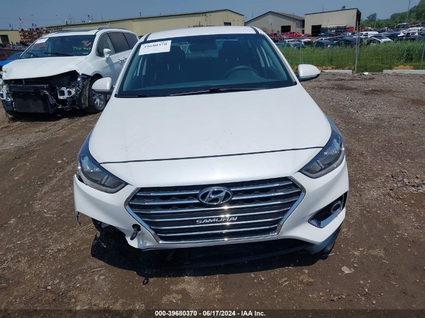 2019 Hyundai Accent Sel VIN: 3KPC24A36KE055229 Lot: 39680370