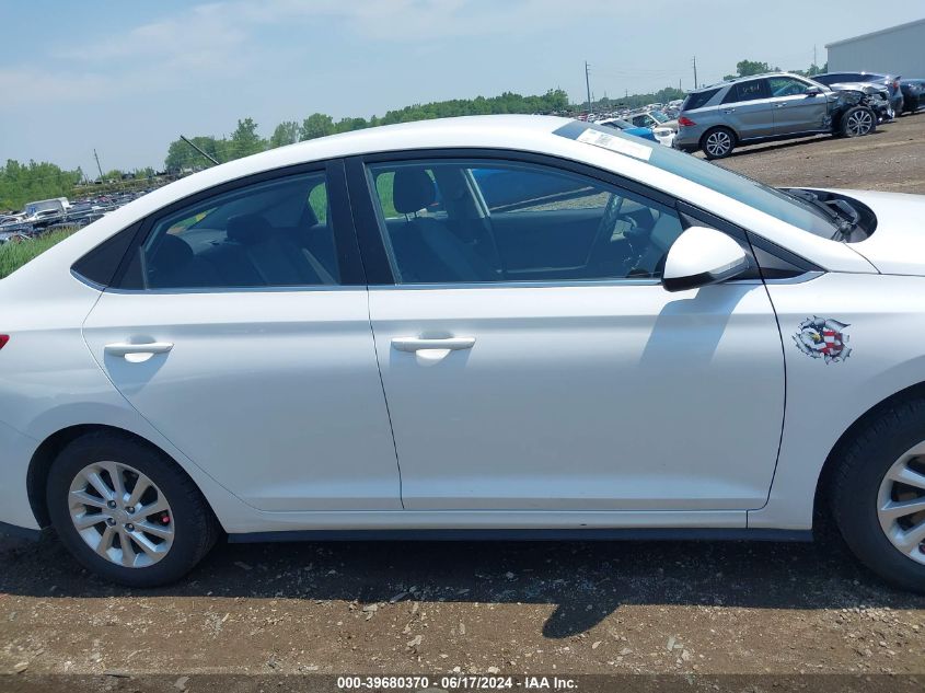 2019 Hyundai Accent Sel VIN: 3KPC24A36KE055229 Lot: 39680370