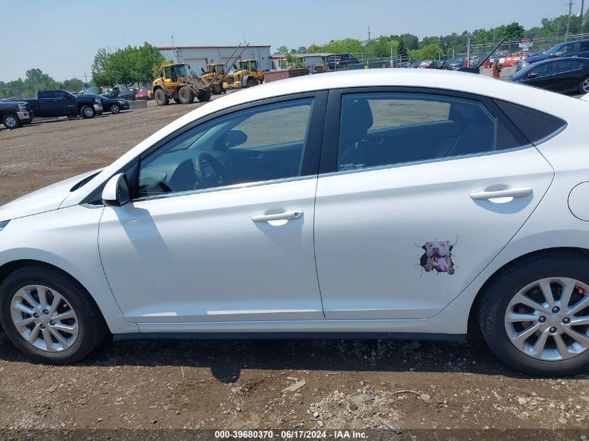 2019 Hyundai Accent Sel VIN: 3KPC24A36KE055229 Lot: 39680370