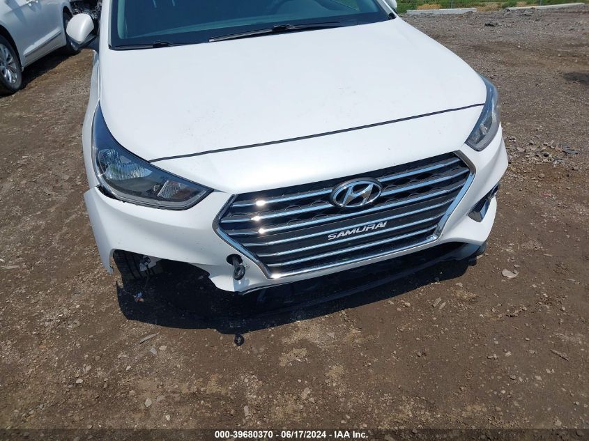 2019 Hyundai Accent Sel VIN: 3KPC24A36KE055229 Lot: 39680370